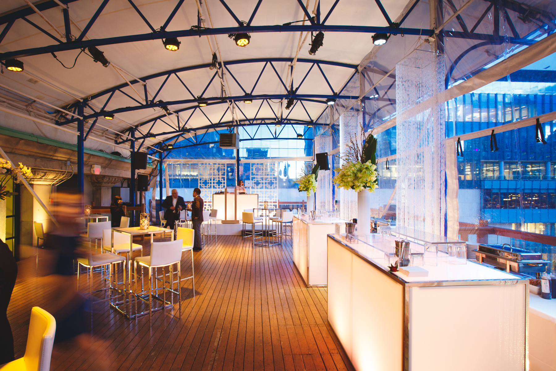 Rooftop Pavilion - reception